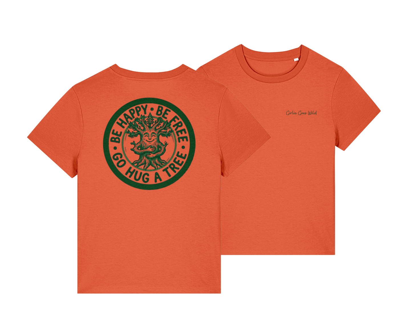 The Signature 'Hug a Tree' Womens Heavyweight Tee